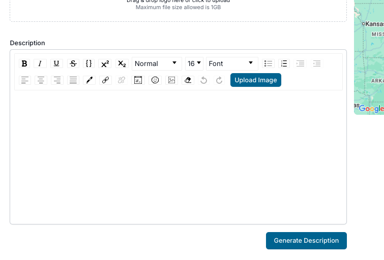 Admin: Communities community description