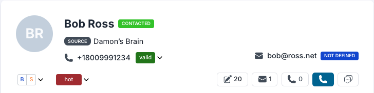 contact communication options