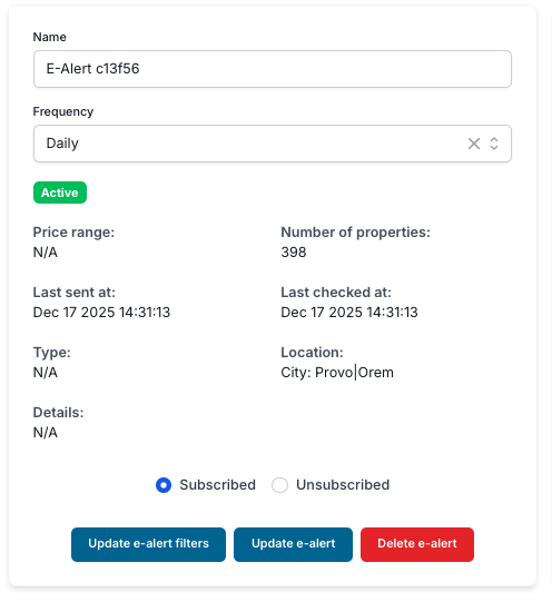 Intelligent E-Alerts e alert ai defined