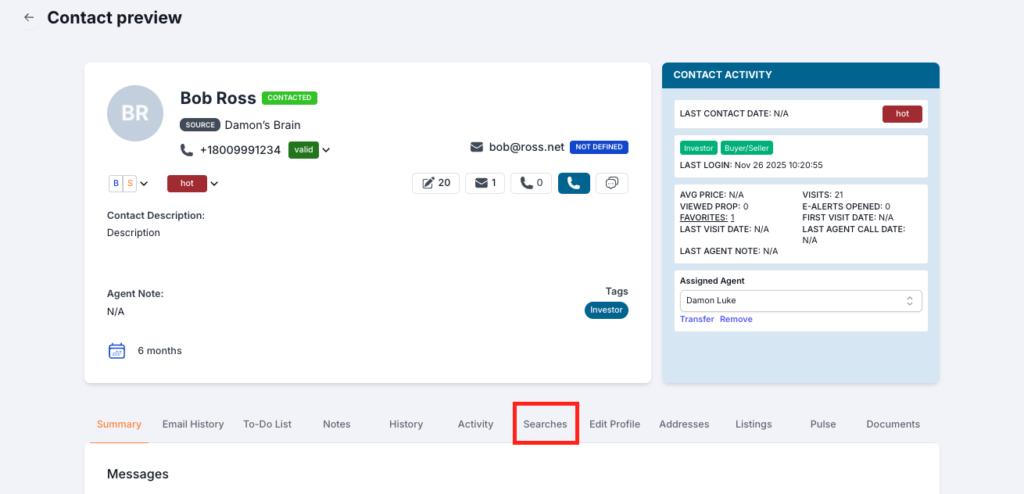 Intelligent E-Alerts e alert location