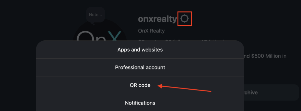 Website: Instagram Links instagram qr code