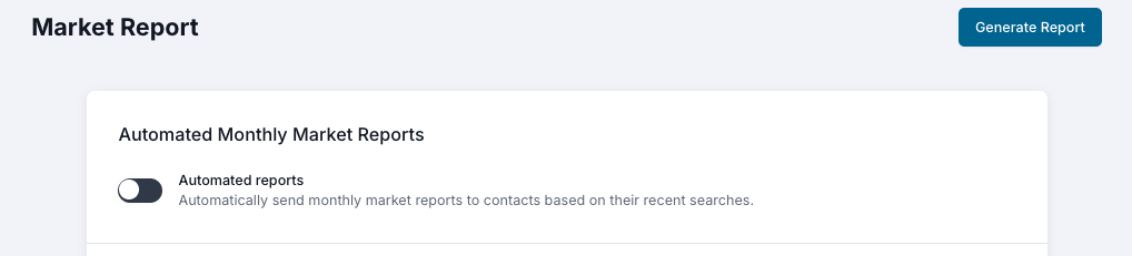 market report automated