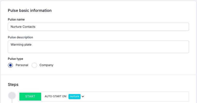 Pulse365 Drip Campaigns pulse 1