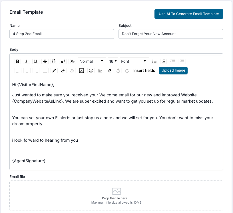 Templates template edit