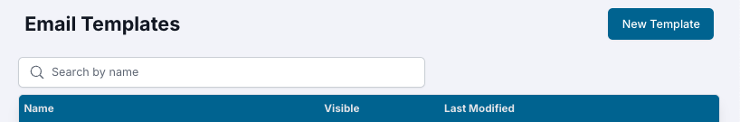 Templates templates add new