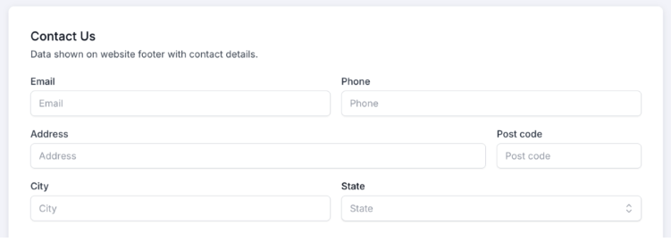 website contact us 1