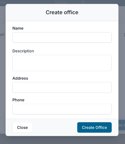 website contact us office