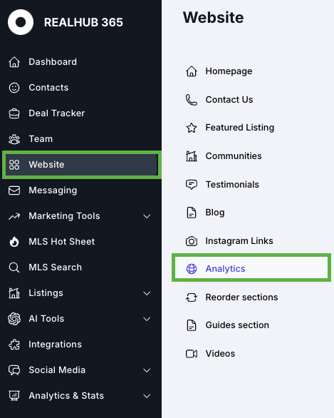 website google analytics 1