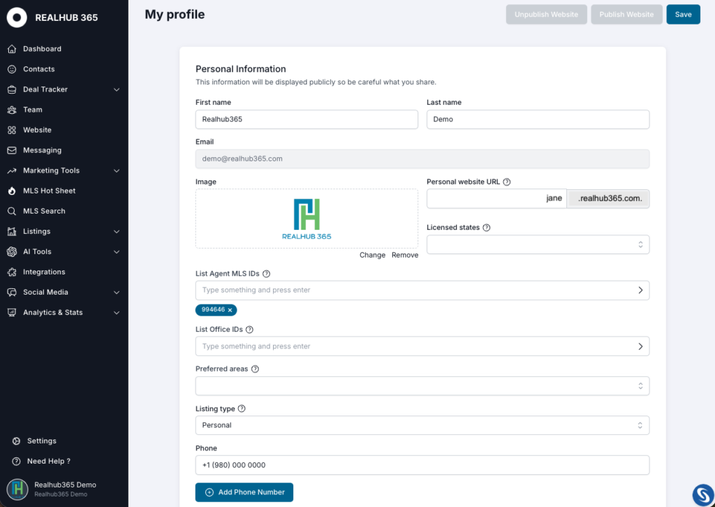 Agent Profile profile 2